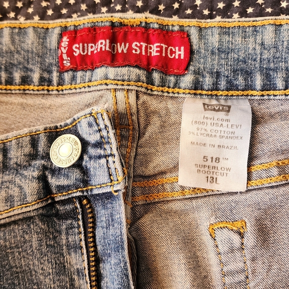 Vintage Levi's 518 Superlow Stretch Jeans - Picture 2 of 5